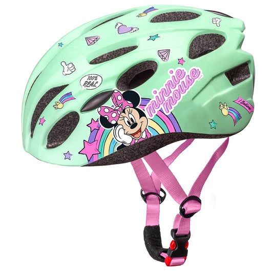 Kinderhelm Fiets Meisjes Kinderen Minnie Mouse Mint 52-56 cm Fietshelm kopen online