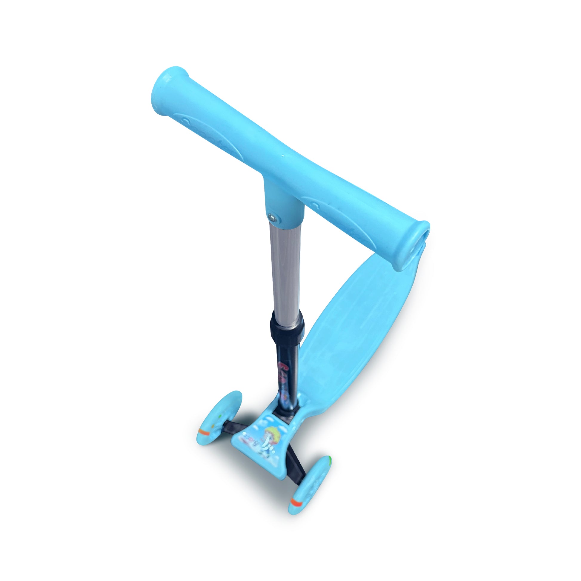 Kinderstep 3 Wielen Jongens Step - 2 Tot 6 Jaar - Verstelbaar - Blauw - LED kopen online