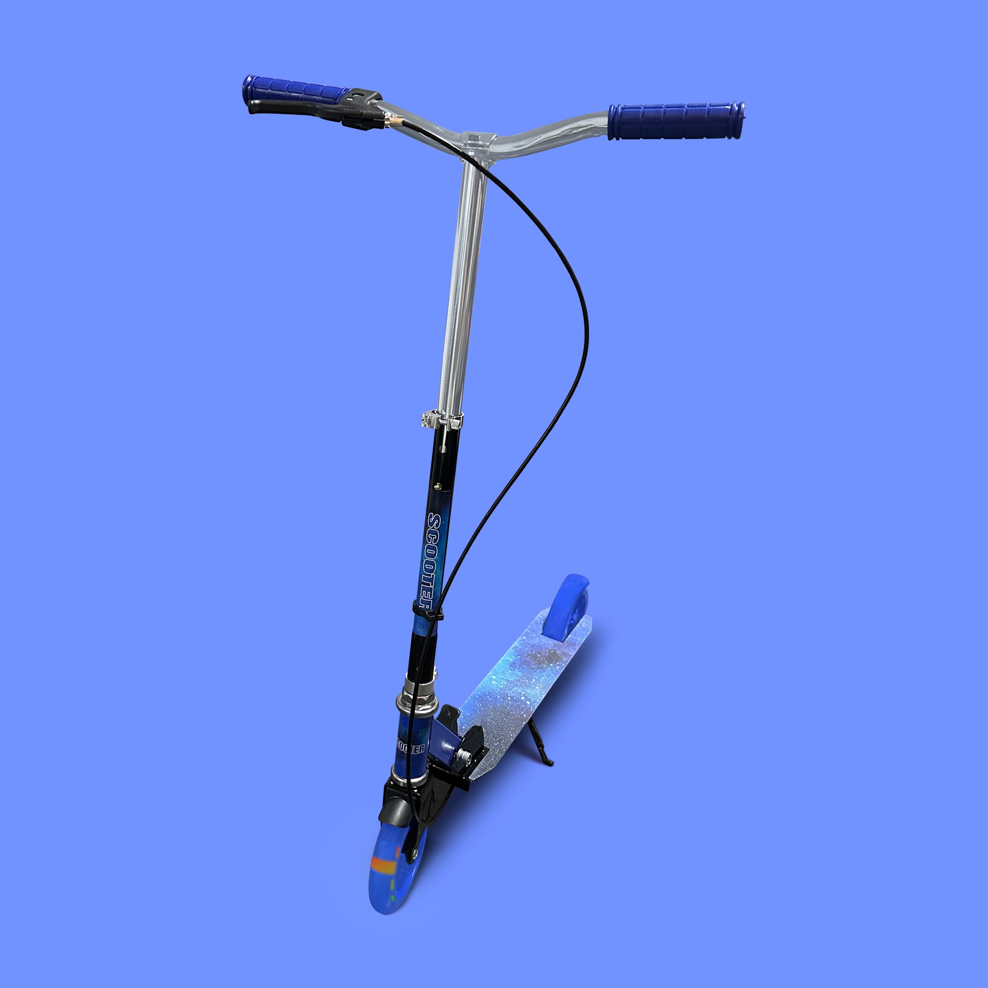 Kinderstep Jongens Stuntstep - Blauw - Aluminium Step - tot 80 KG kopen online