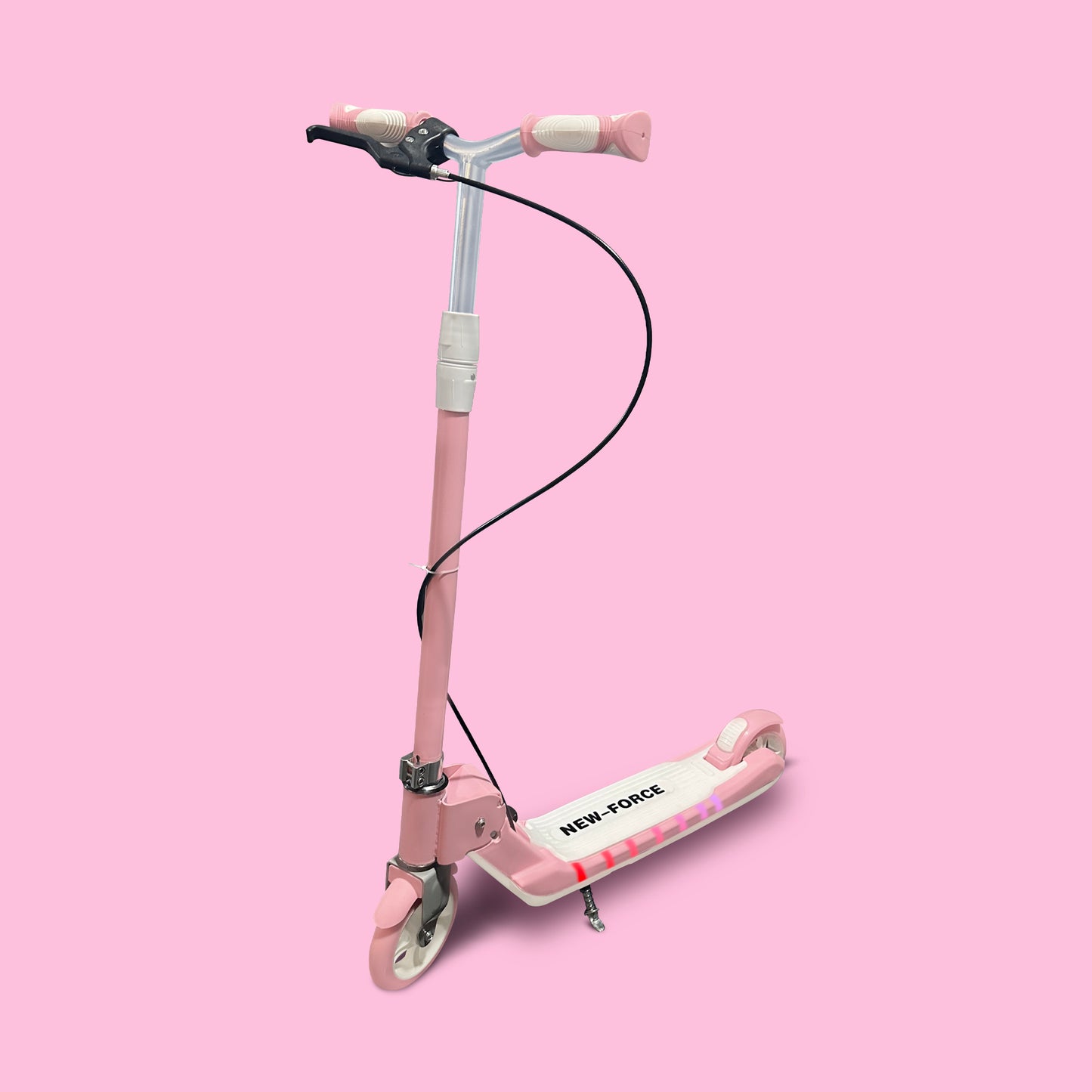 Kinderstep Meisje Step Met Muziek - LED Wielen - Tot 50 KG - Roze kopen online