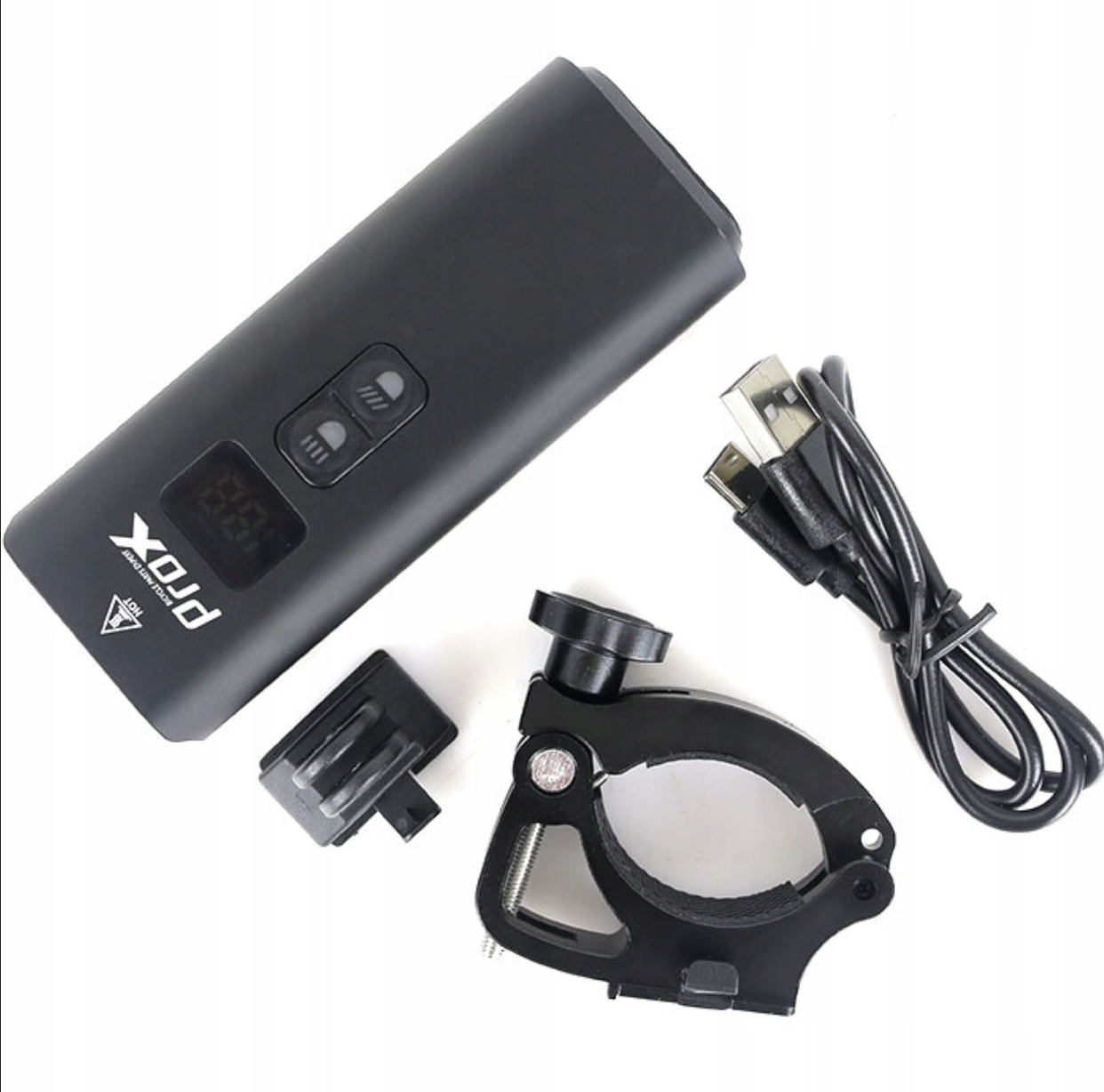 Koplamp Fietsverlichting ProX 2400 Lumen - Powerbank - LED - USB Oplaadbaar kopen online