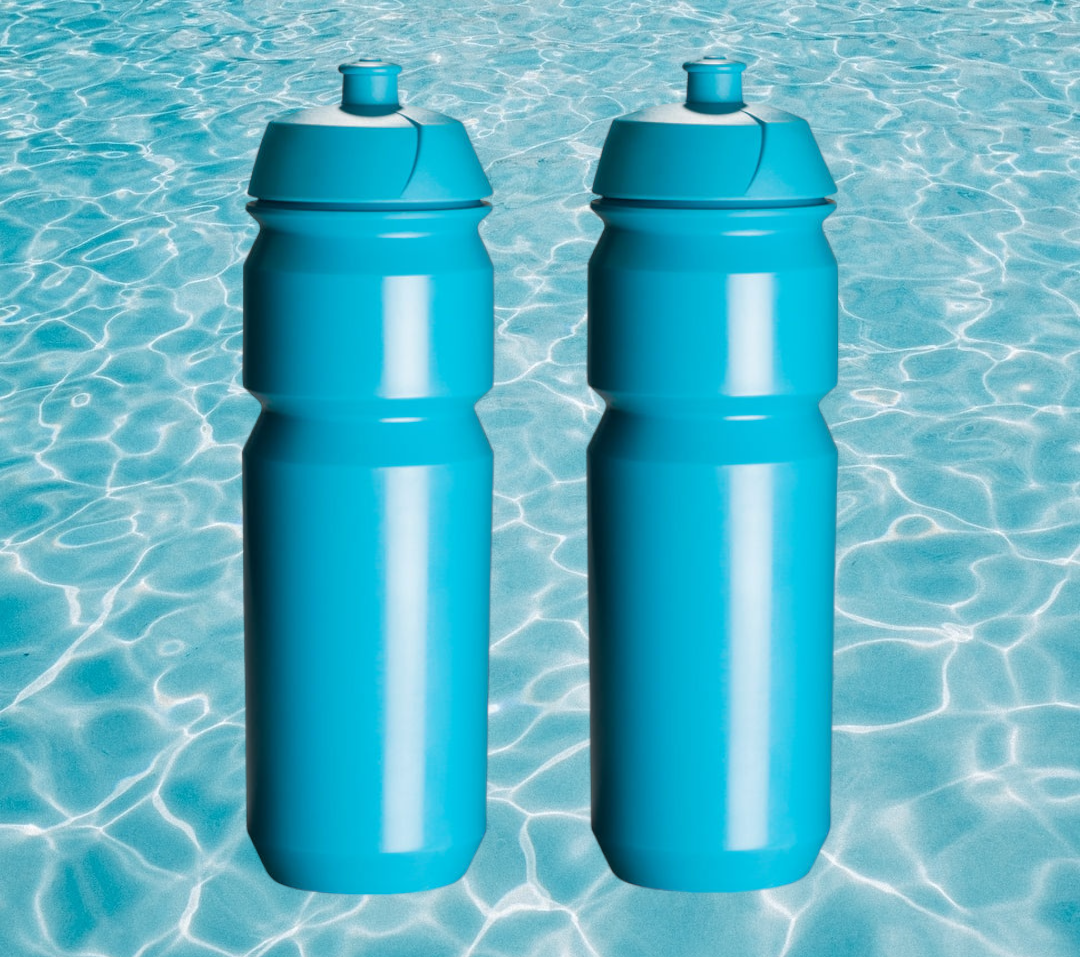 2x Bidon Pro Sport Lights - 750 ml - Lichtblauw