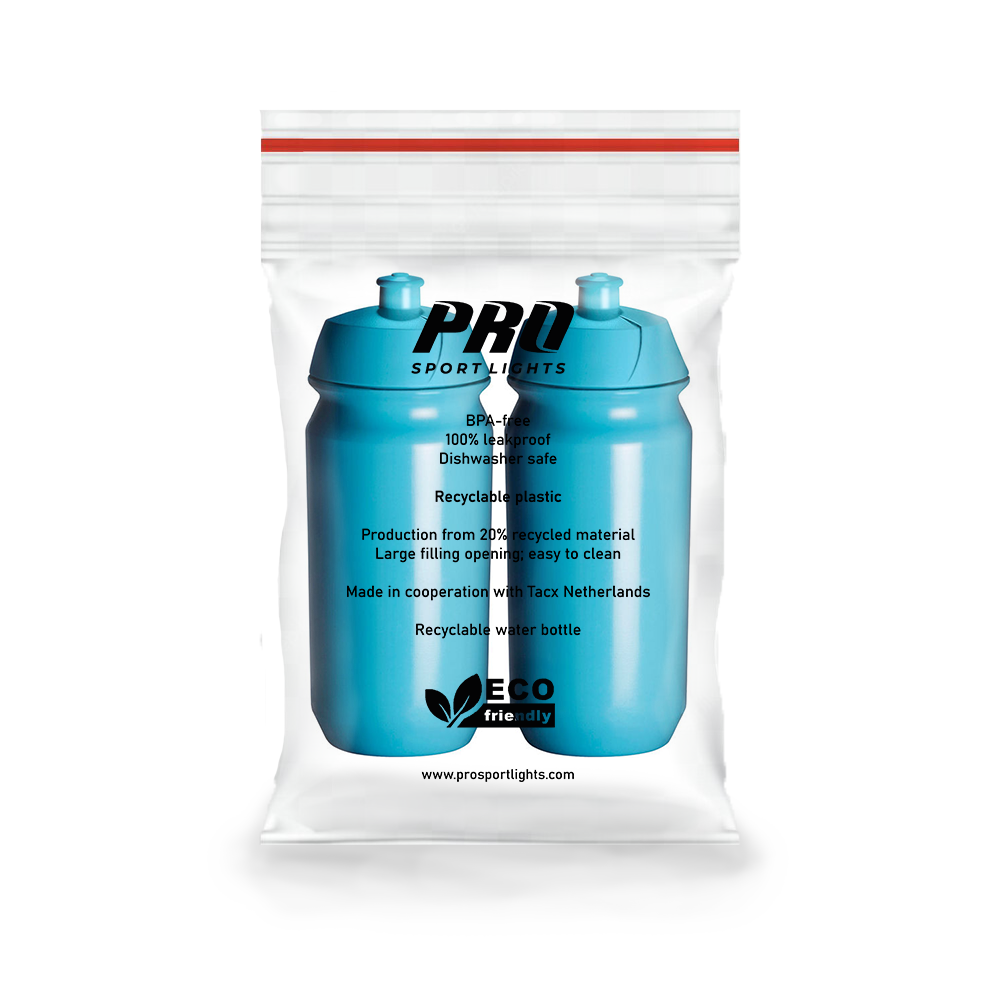 2x Drinkbus Pro Sport Lights - 500 ml - Lichtblauw