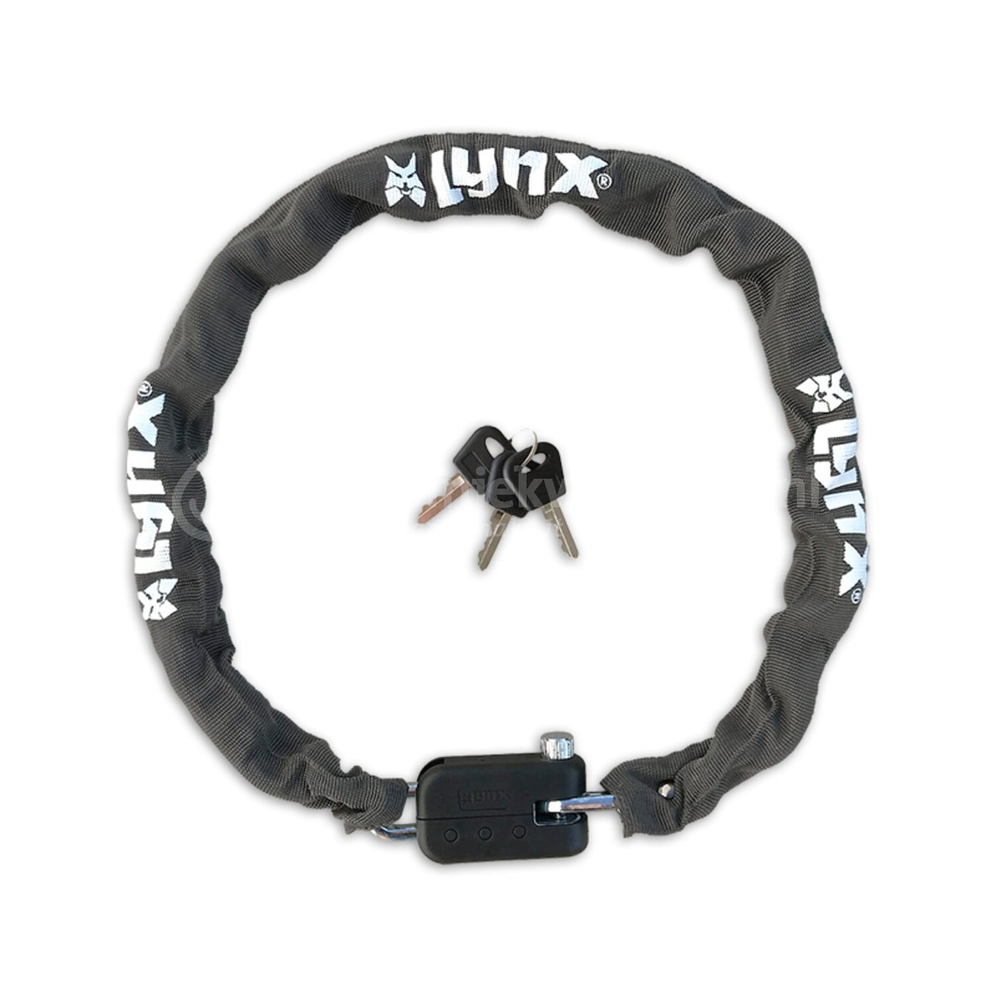 Lynx Kettingslot Fietsslot Grijs 90 cm x 6.3 mm Kopen
