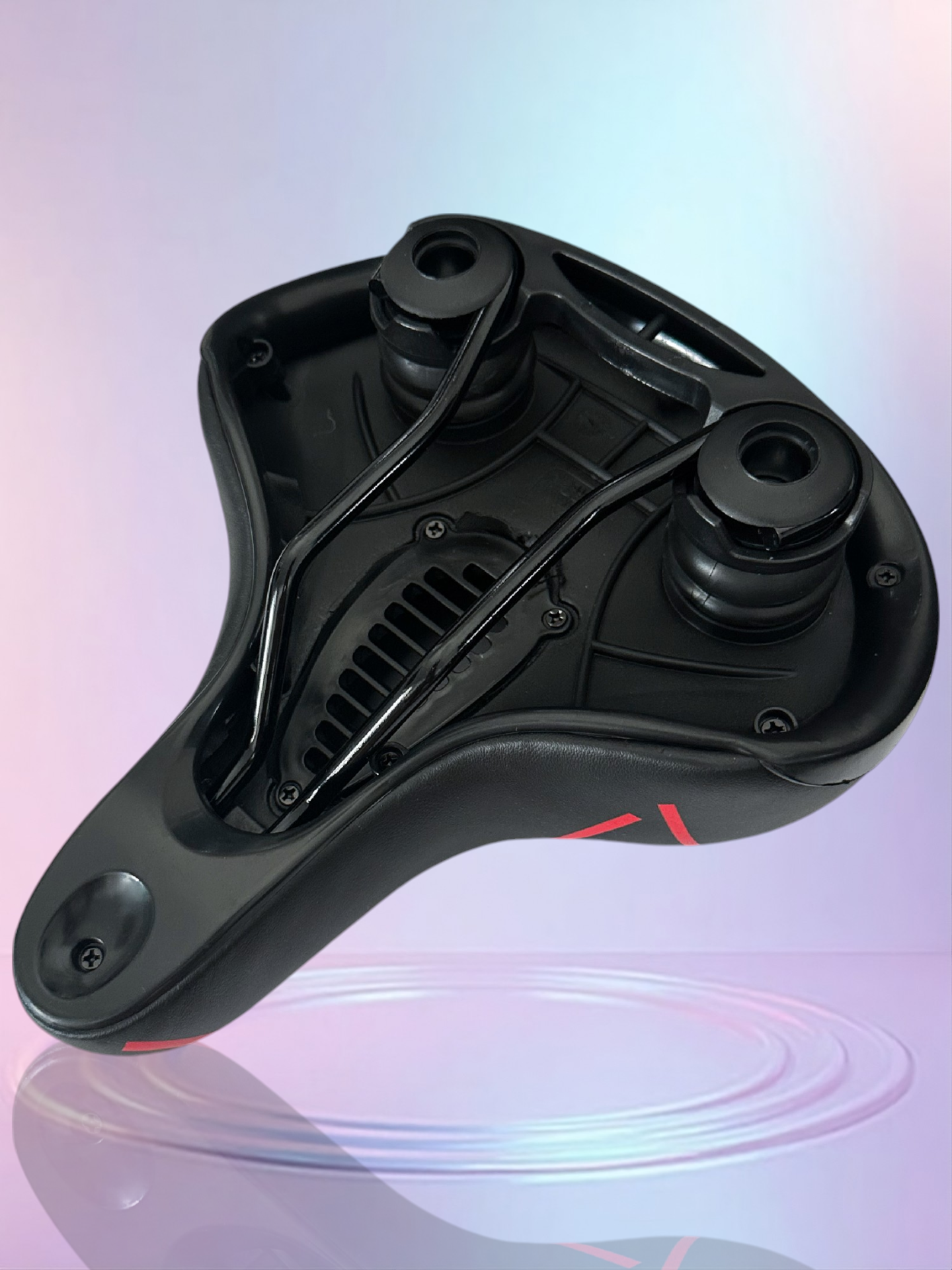 Fietszadel Memory Foam Comfort Pro Sport Lights - Zwart - Dames/Heren