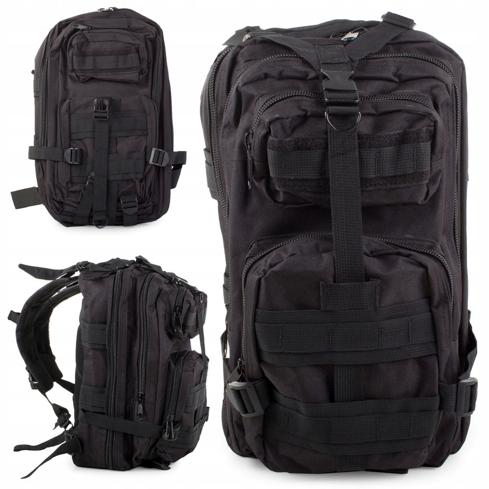 Tactische Militaire Rugzak Survival Zwart 30 Liter