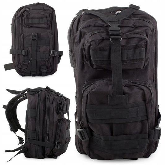 Tactische Militaire Rugzak Survival Zwart 30 Liter