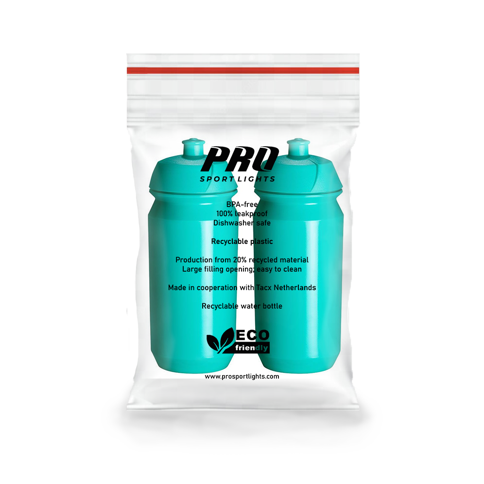 x2 Pro Sport Lights Drinkbus - 500 ml - Mint
