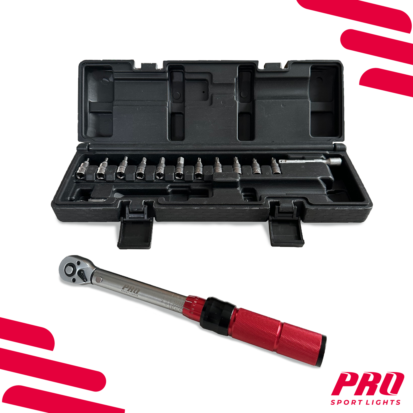 Pro Sport Lights Momentsleutel Set Royal 2-24 Fiets 1/4" Fietsgereedschap