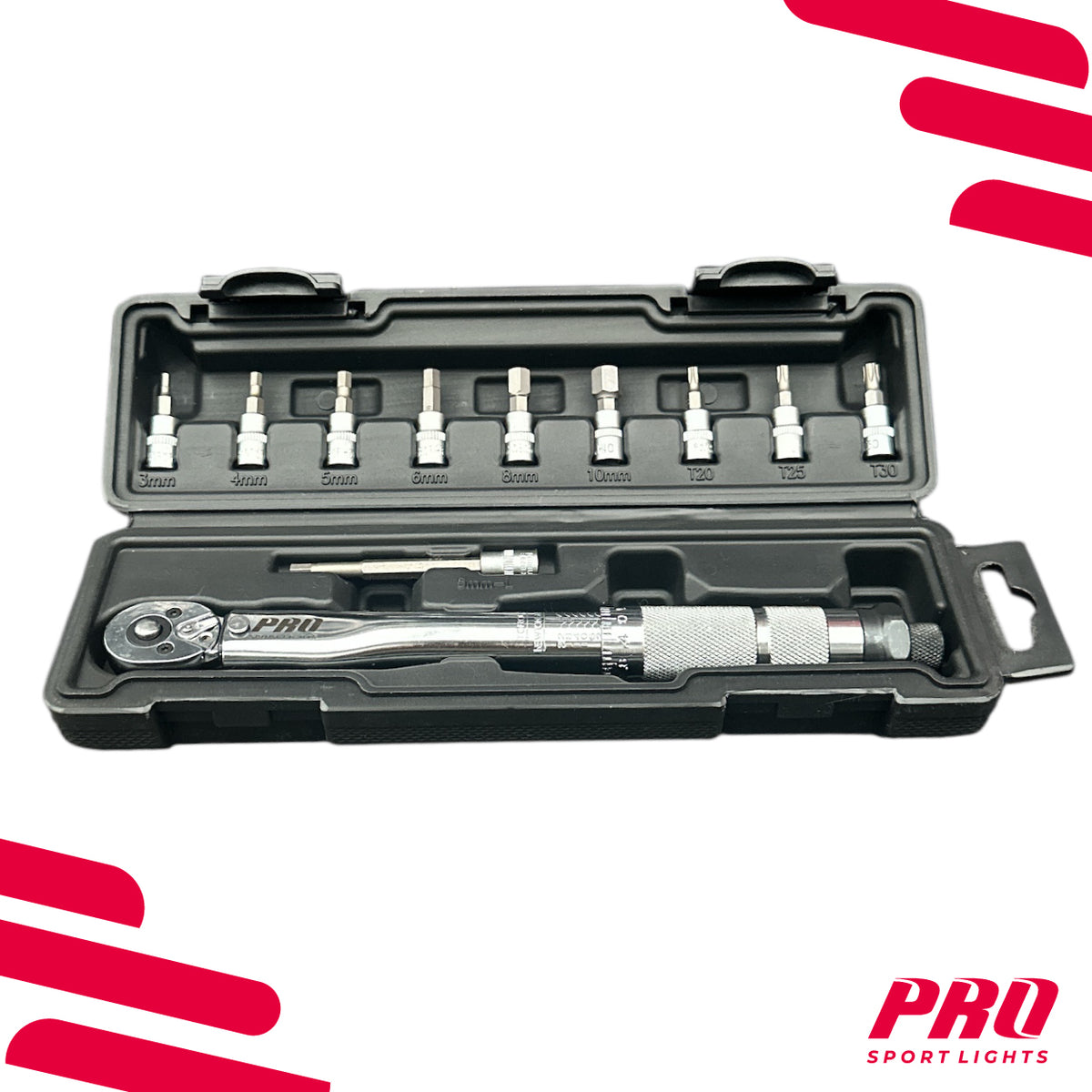 Momentsleutel Fiets 1/4 Pro Sport Lights - 2/24NM