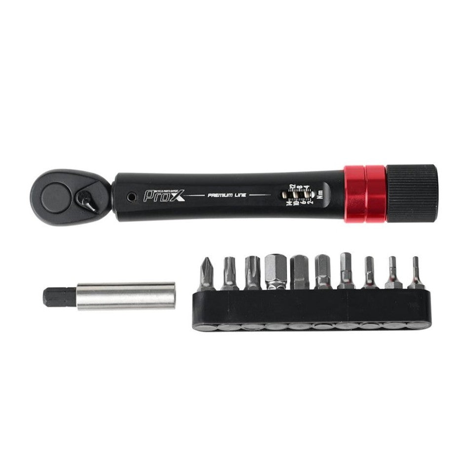 Momentsleutel Set 10 Bits Compact Mini 2-14 Nm Fietsgereedschapset met Etui Kopen Online