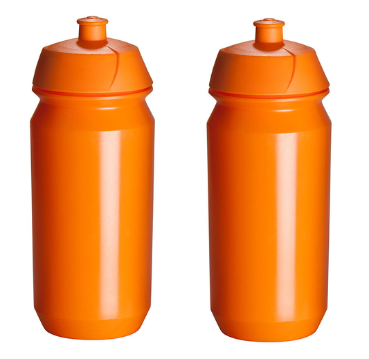 2x Pro Sport Lights Bidons - 500 ml - Oranje