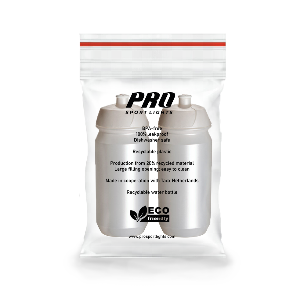 2 x Drinkbus Pro Sport Lights - 500 ml - Parelmoer