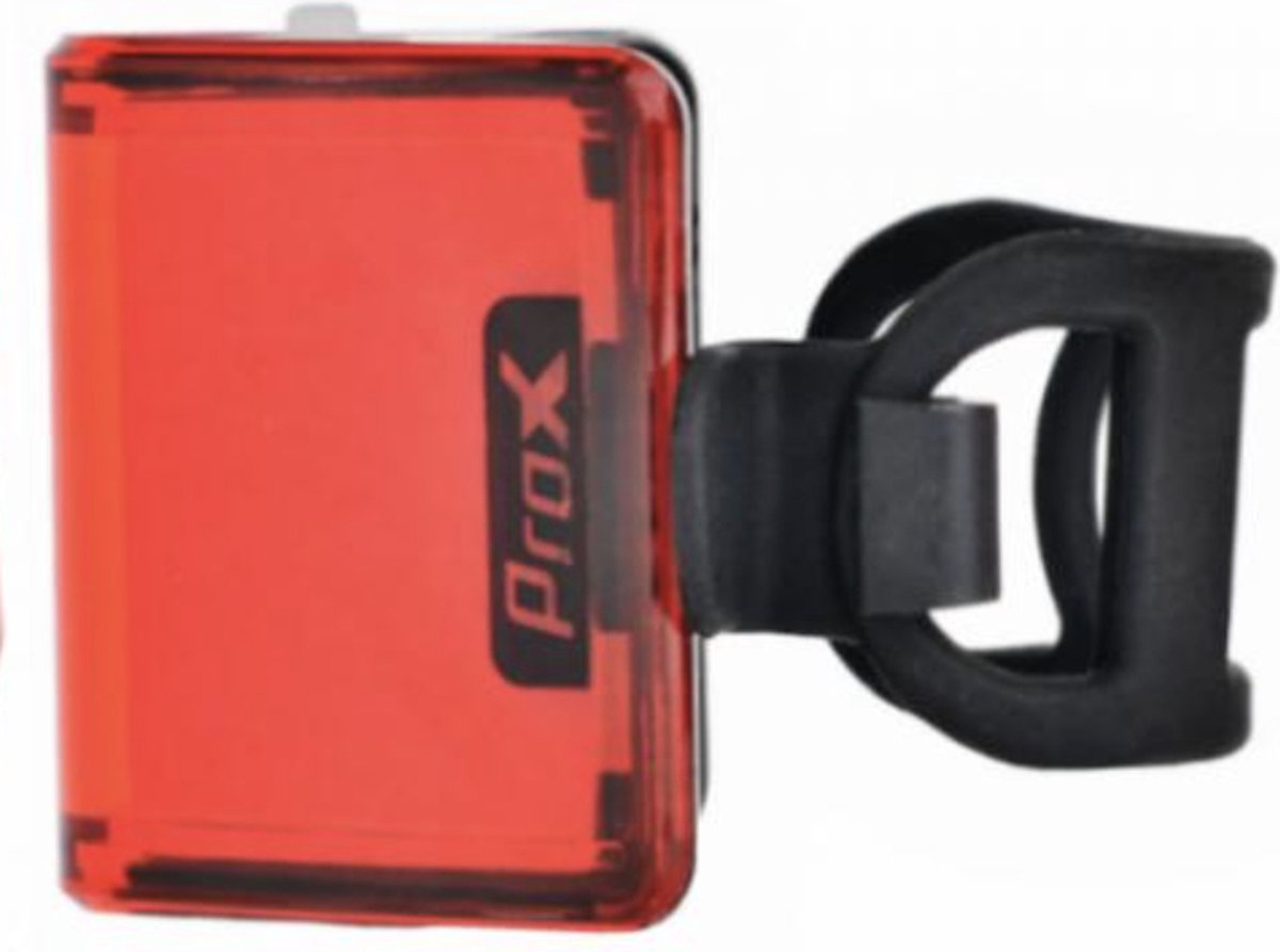 ProX Fietsverlichting Achterlicht LED - 50 Lumen - 180° Stralingshoek - USB Oplaadbaar kopen
