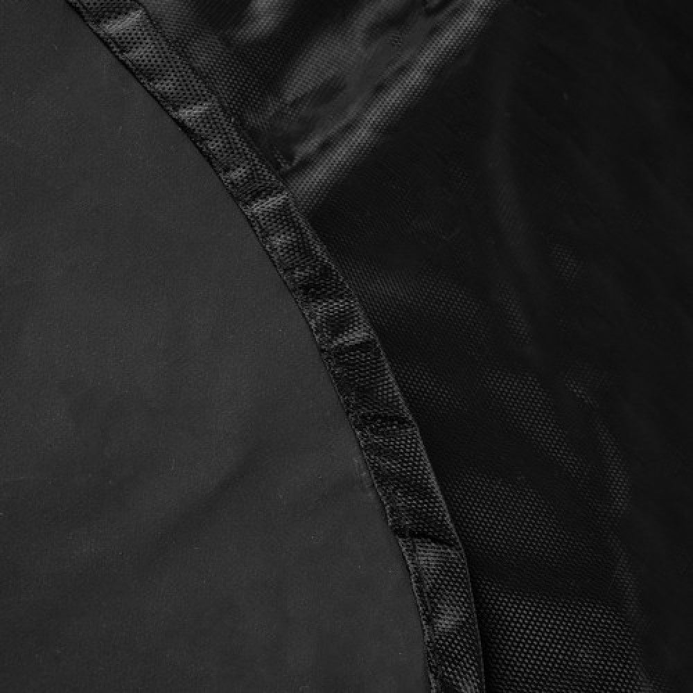 Regenponcho Volwassenen One-Size 130x115cm Zwart