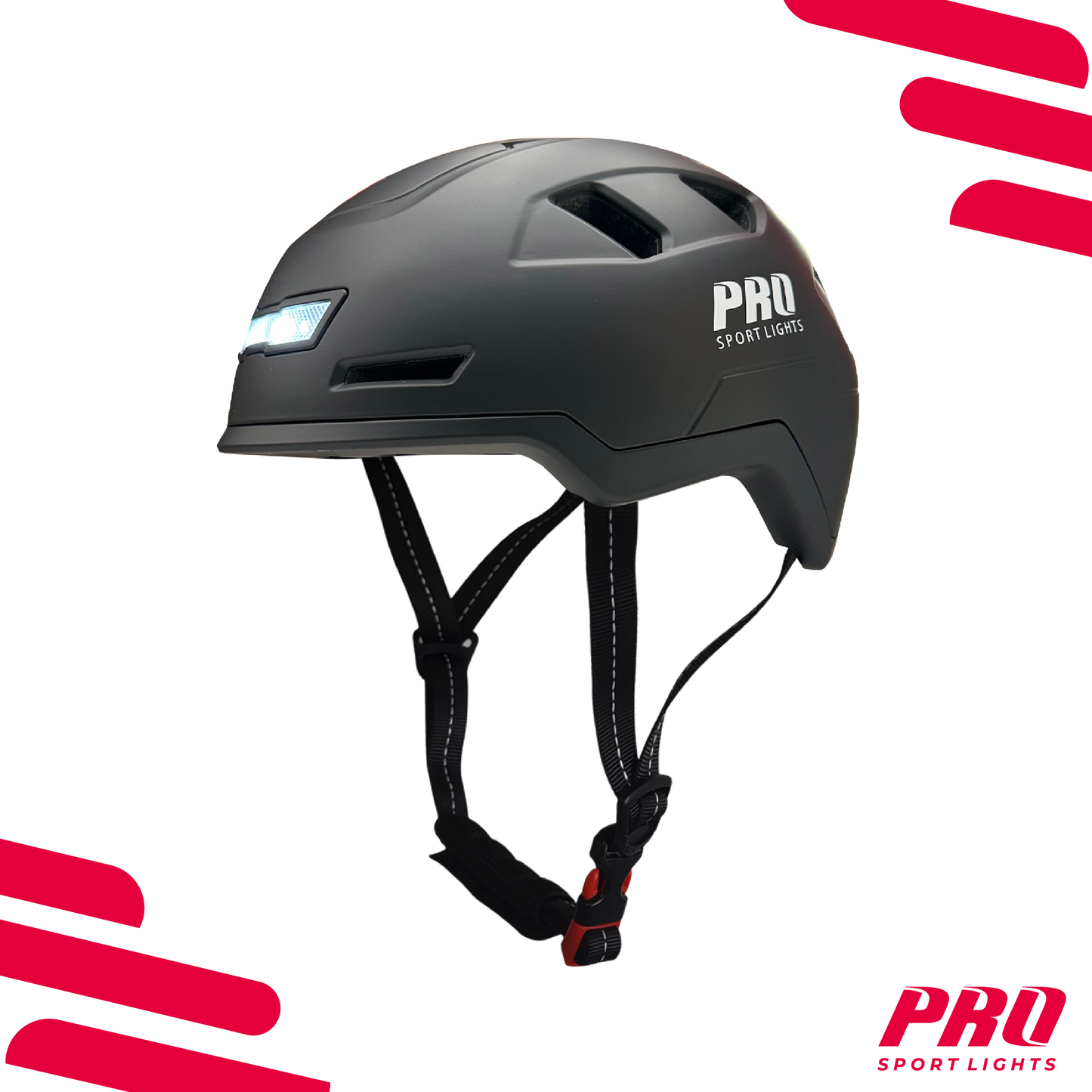 Pro Sport Lights Pedelec Fietshelm NTA 8776 - Zwart