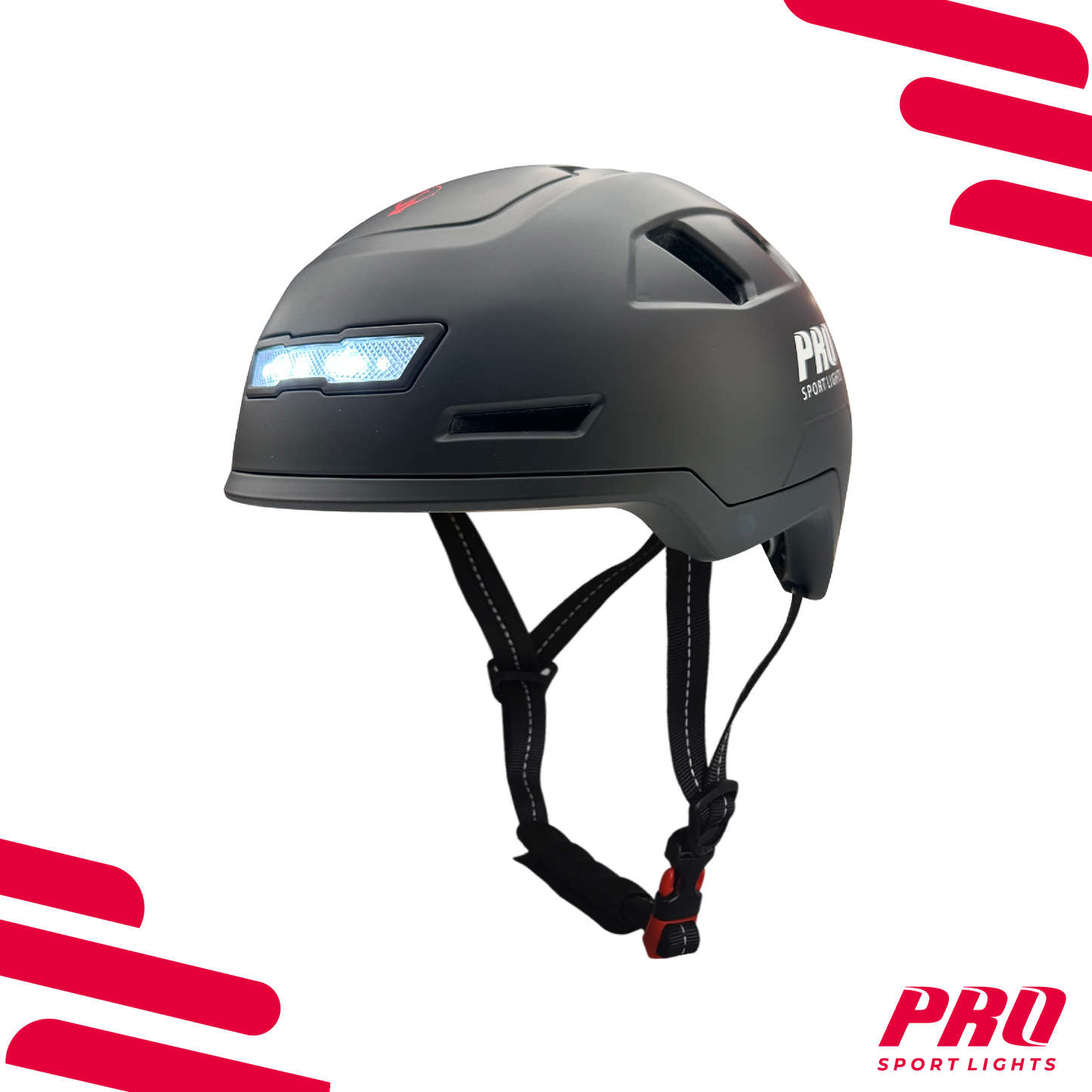 Pro Sport Lights Pedelec Fietshelm NTA 8776 - Zwart