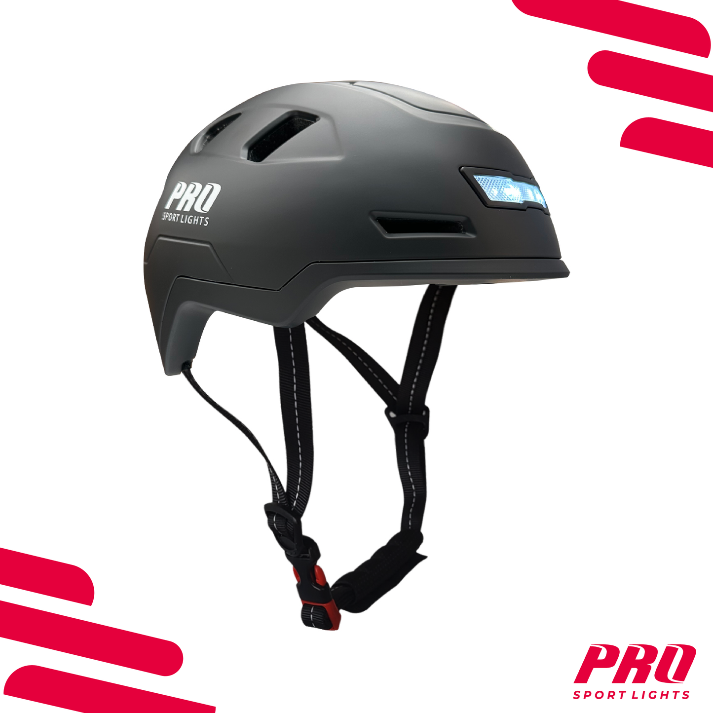 Pro Sport Lights Pedelec Fietshelm NTA 8776 - Zwart