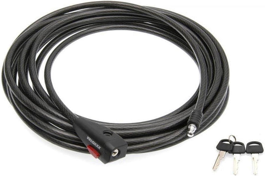 Stahlex XL Kabelslot Fietsslot - 3 Sleutels - 10m x 12 mm