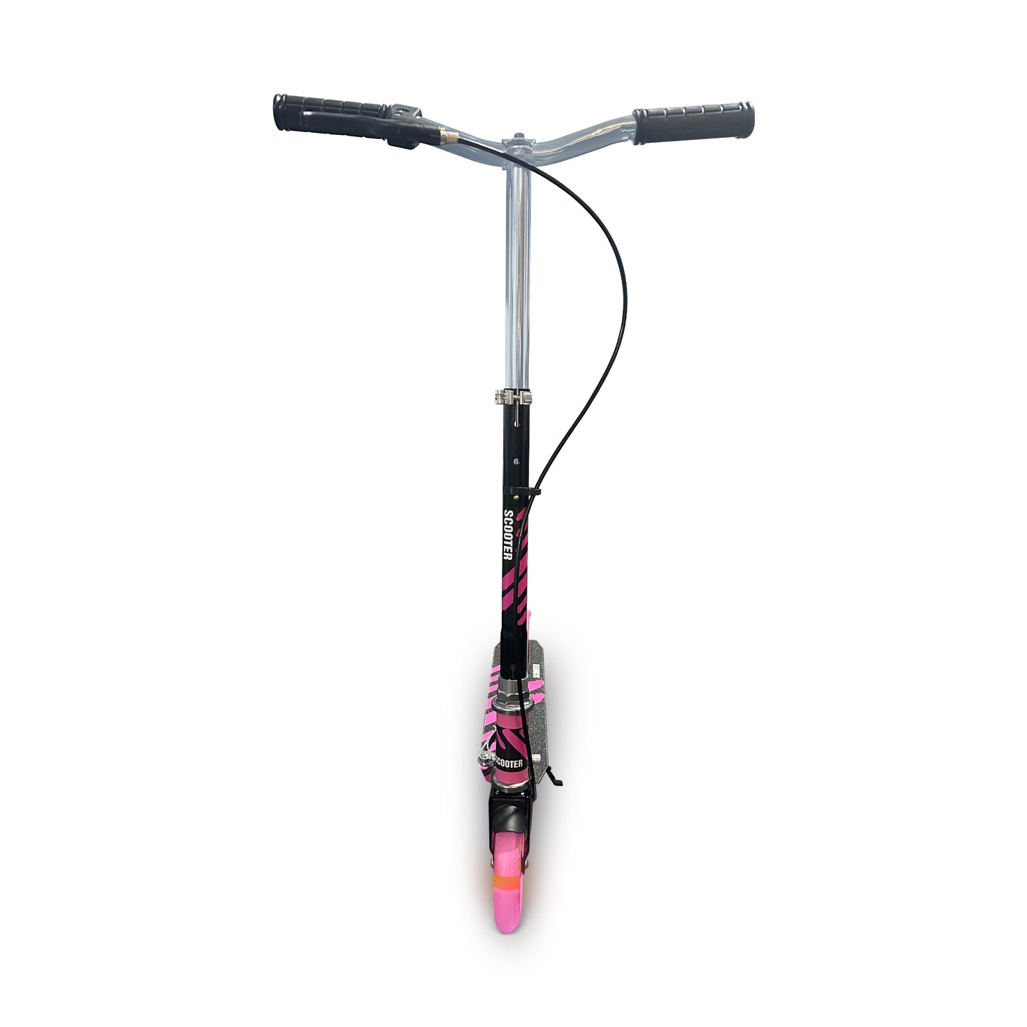 Stuntstep Meisjes Kinderstep - Step Zwart en Roze - Aluminium - tot 80 KG kopen online