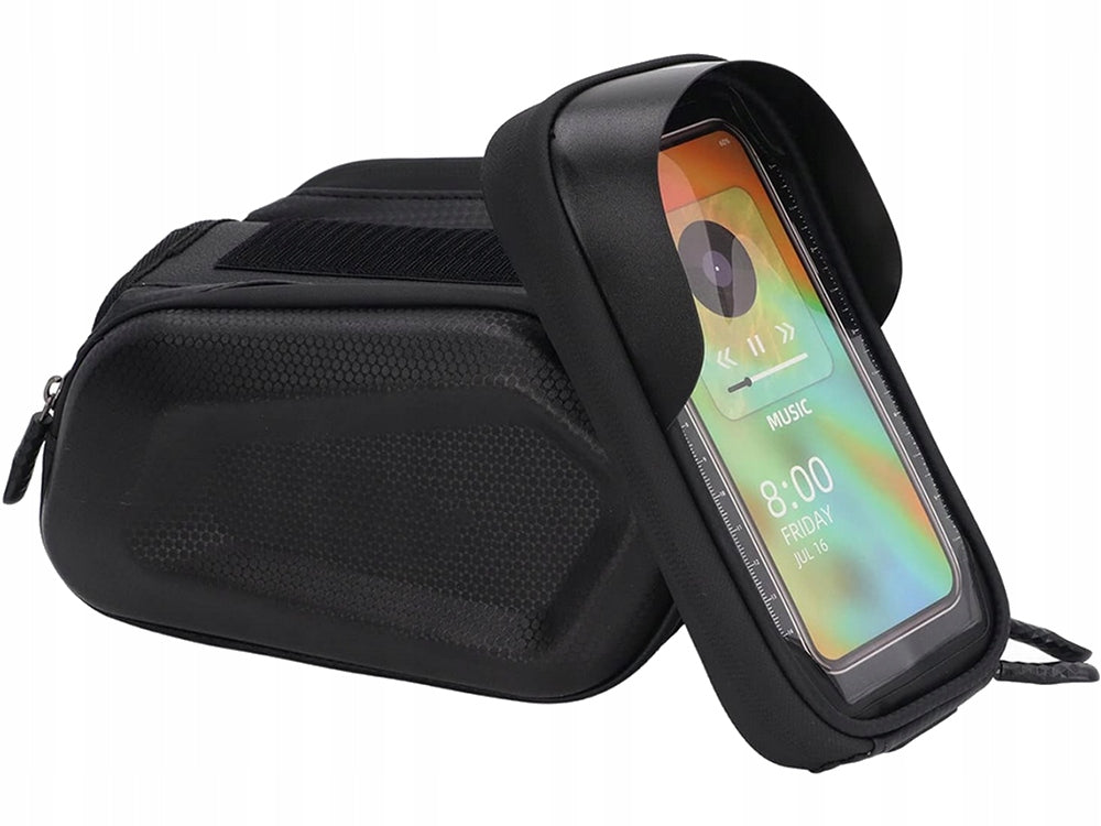 Stuurtas met Telefoonhouder 1,5 Liter Fietstas Zwart Kopen