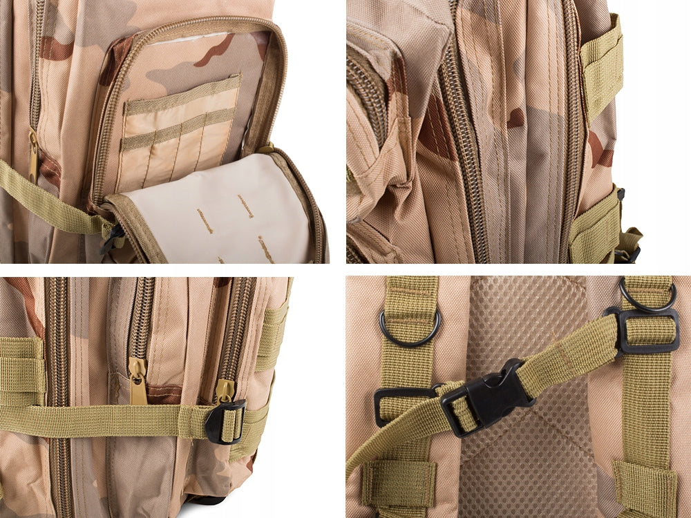 Taktisk rygsæk 30 l – camouflage