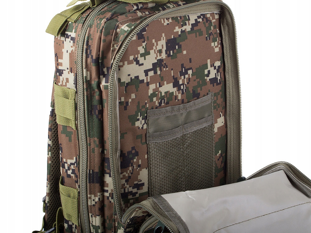 Tactische Militaire Rugzak Survival Woodland Camo 30 Liter