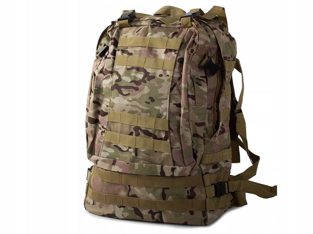 Taktisk camouflagerygsæk 48,5 l – skovcamouflage