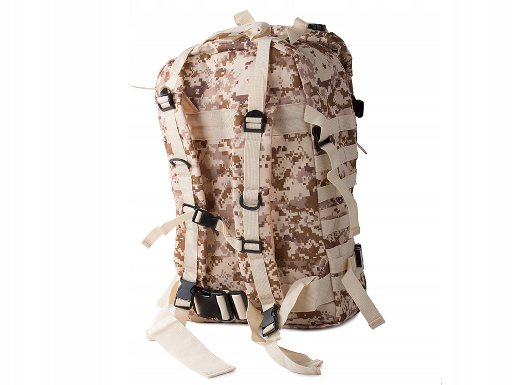 Tactische Survival camouflage rugzak 48,5 Liter Bruin kopen