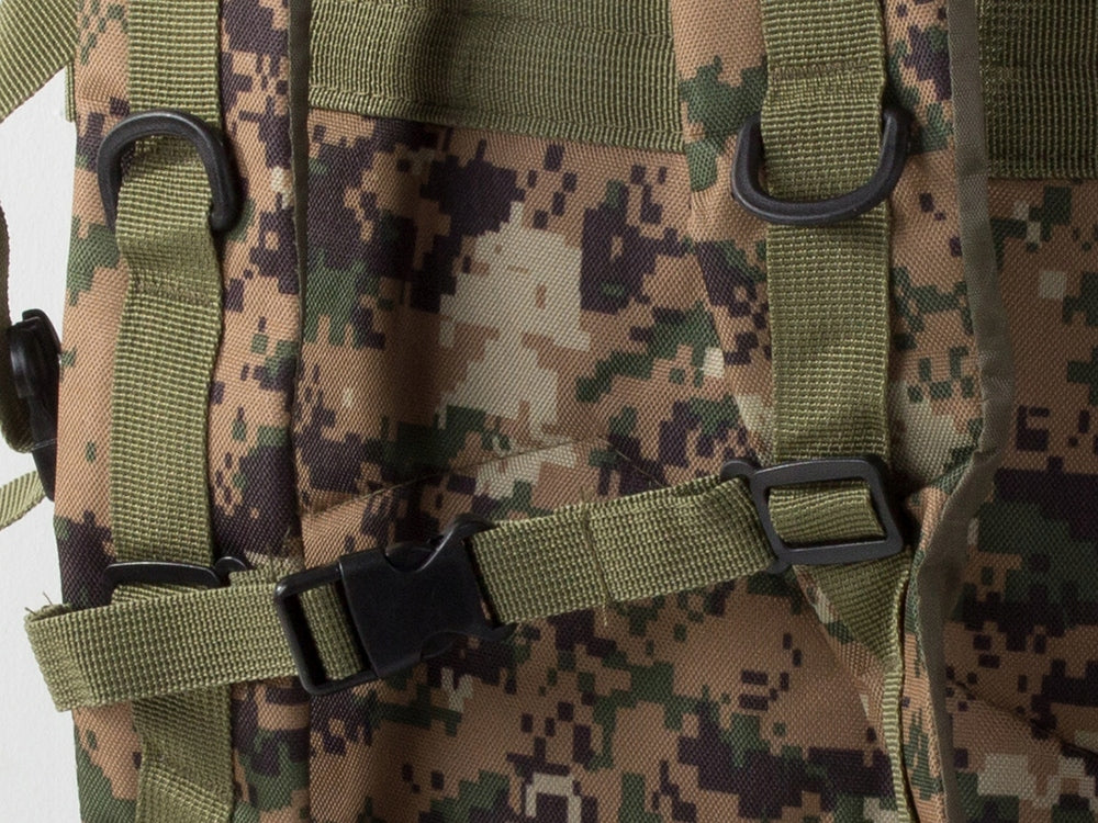 Taktisk camouflagerygsæk 48,5 l – grøn
