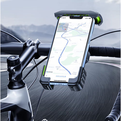 Telefoonhouder Fiets Waterdicht GSM Houder Fiets Motor Zwart Universeel kopen online