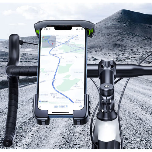 Telefoonhouder Fiets Waterdicht GSM Houder Fiets Motor Zwart Universeel kopen online