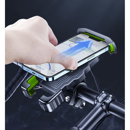 Telefoonhouder Fiets Waterdicht GSM Houder Fiets Motor Zwart Universeel kopen online