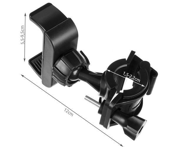 Telefoonhouder Fiets Waterdicht GSM Smartphone Mobiel Houder Fiets - Zwart - 360° kopen online