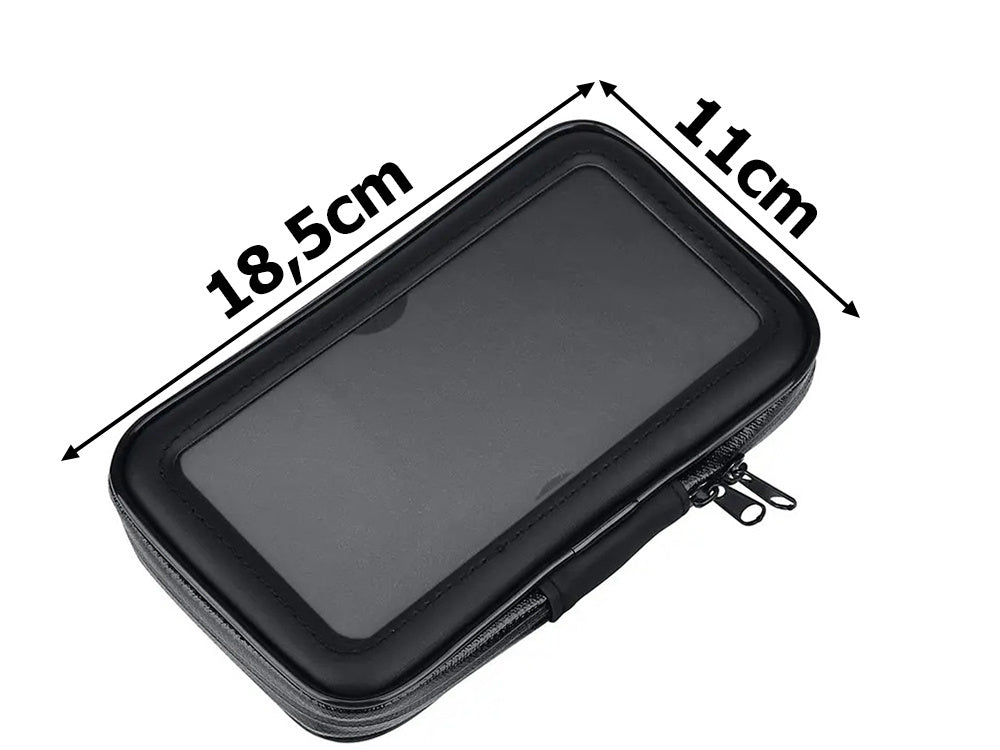 Telefoonhouder Fiets Waterdicht Zwart 360 Graden Draaibaar GSM Houder Motor kopen online