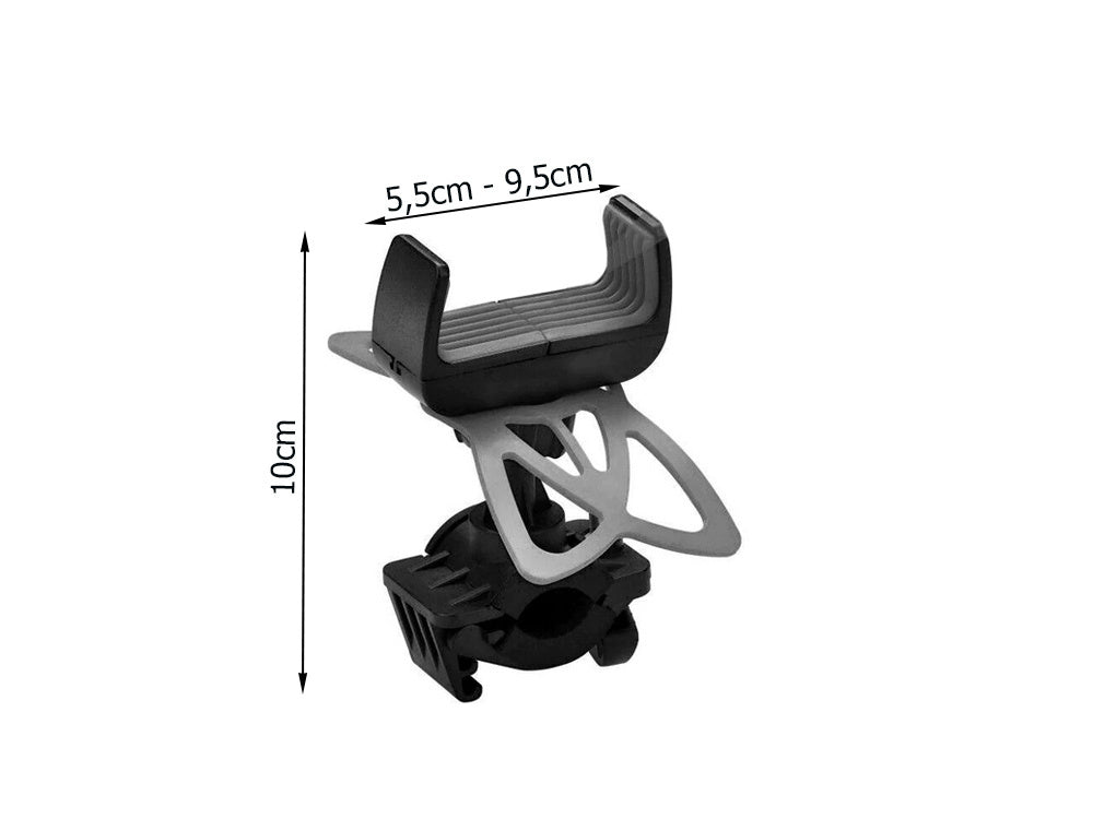 Telefoonhouder Fiets Zwart 360 Graden Verstelbaar GSM Houder Universeel kopen online