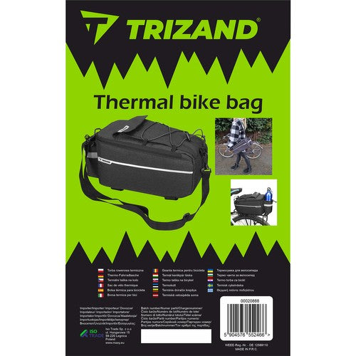 Thermische Fietstas - 9 Liter - Zwart - Waterdicht KOPEN ONLINE