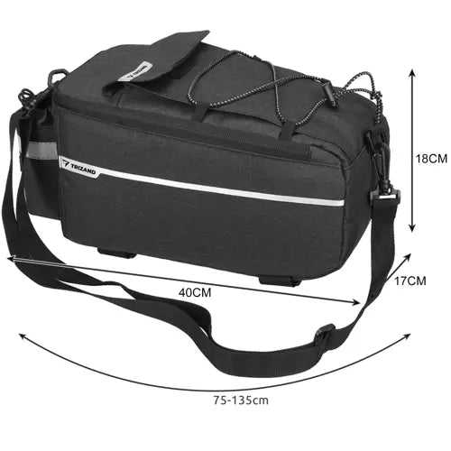 Thermische Fietstas - 9 Liter - Zwart - Waterdicht KOPEN ONLINE
