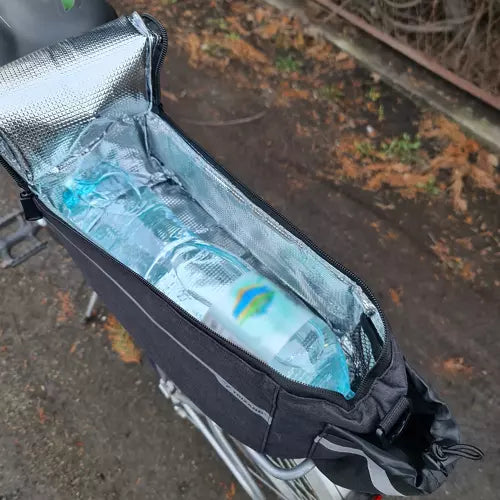Thermische Fietstas - 9 Liter - Zwart - Waterdicht KOPEN ONLINE
