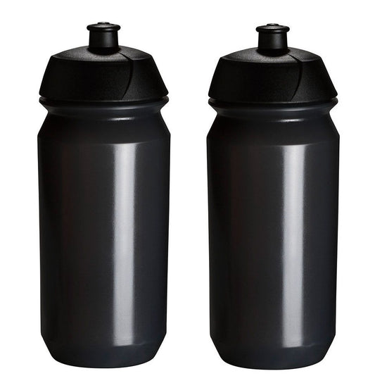 2 x Pro Sport Lights Bidon - 500 ml - Transparant Zwart