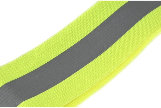 Veiligheidsvest met Reflecterende Strepen - Universele Pasvorm One Size