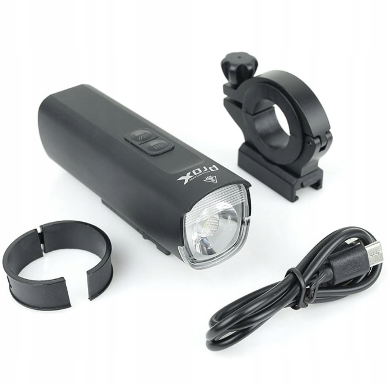 Voorlicht Fiets ProX 1100 Lumen - LED - USB Oplaadbaar
