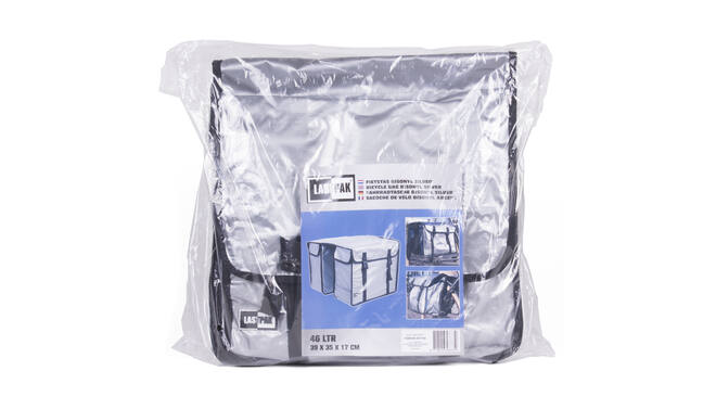 Lastpak Fietstassen Dubbel 46 Liter - Grijs