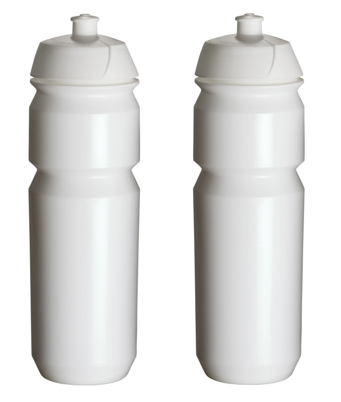 2x Bidon Pro Sport Lights - 750 ml - Wit