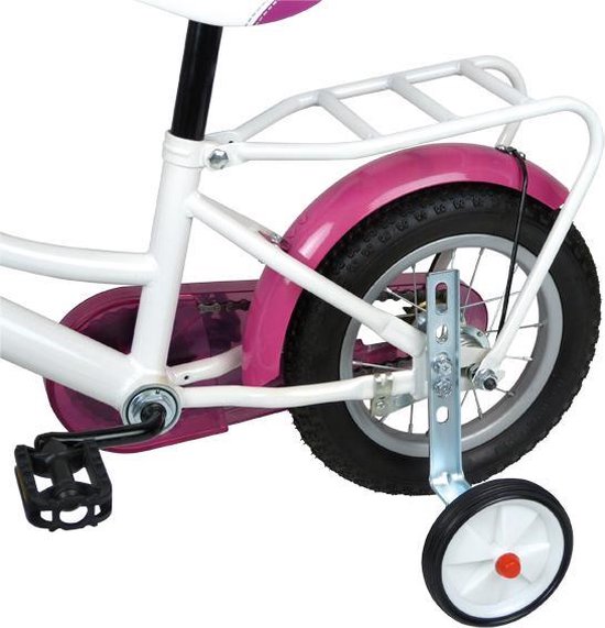 Zijwieltjes Kinderfiets 12 t/m 20 Inch - Kunststof - Rood Kopen Online