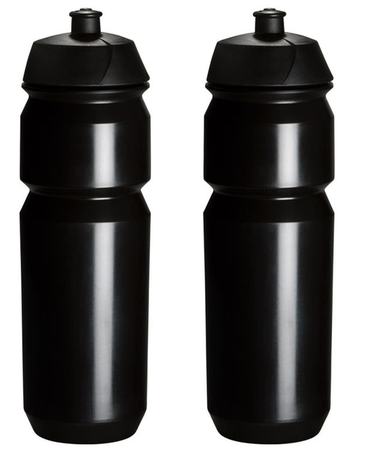 2x Bidons Pro Sport Lights - 750 ml - Zwart