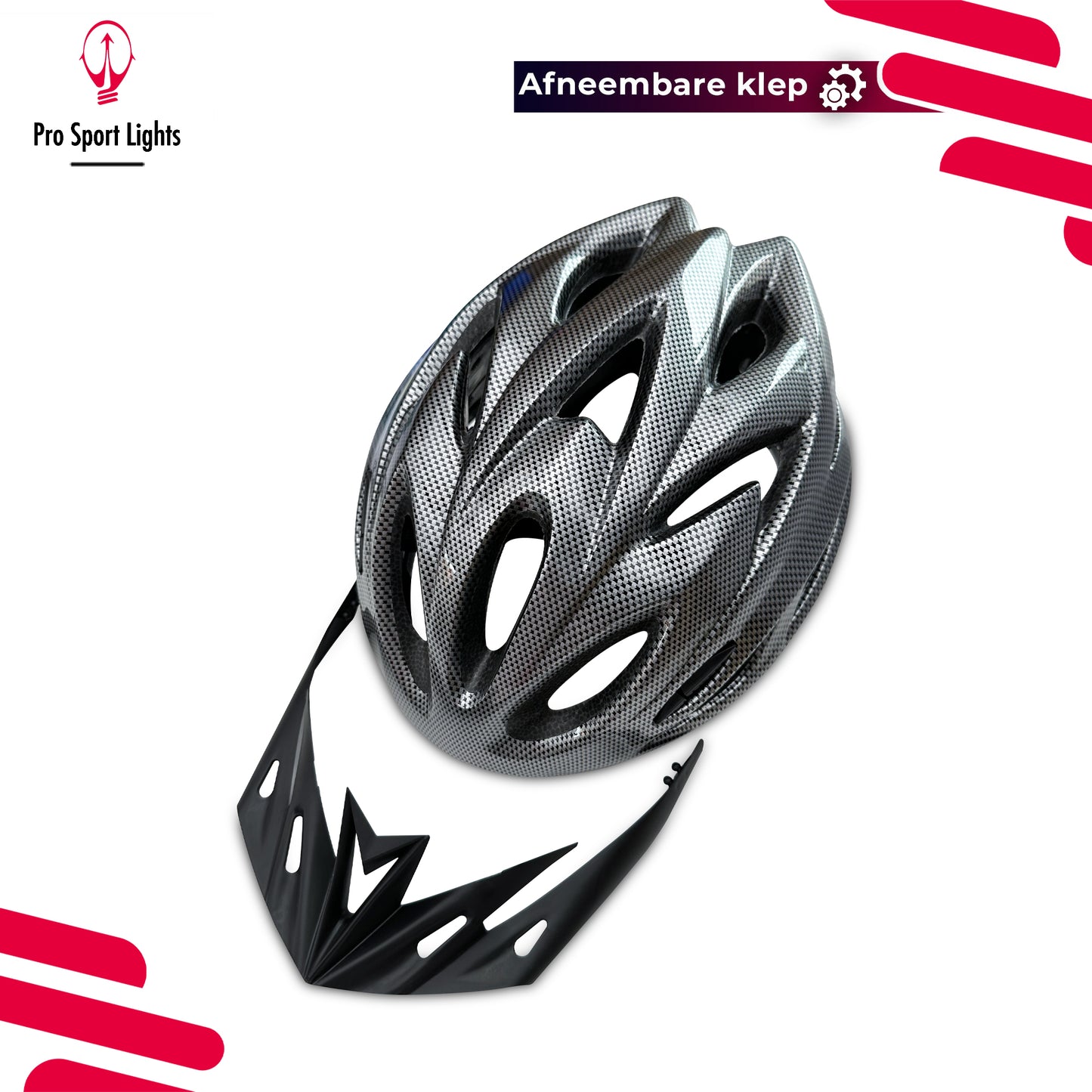 Fietshelm Dames/Heren - Carbon
