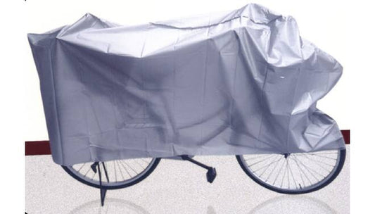 Beschermende fietshoes 200 x 100 cm - grijs