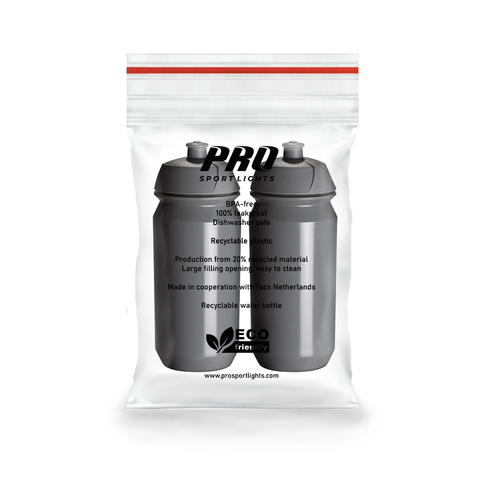 2x Drinkbus Pro Sport Lights - 500 ml - Grijs