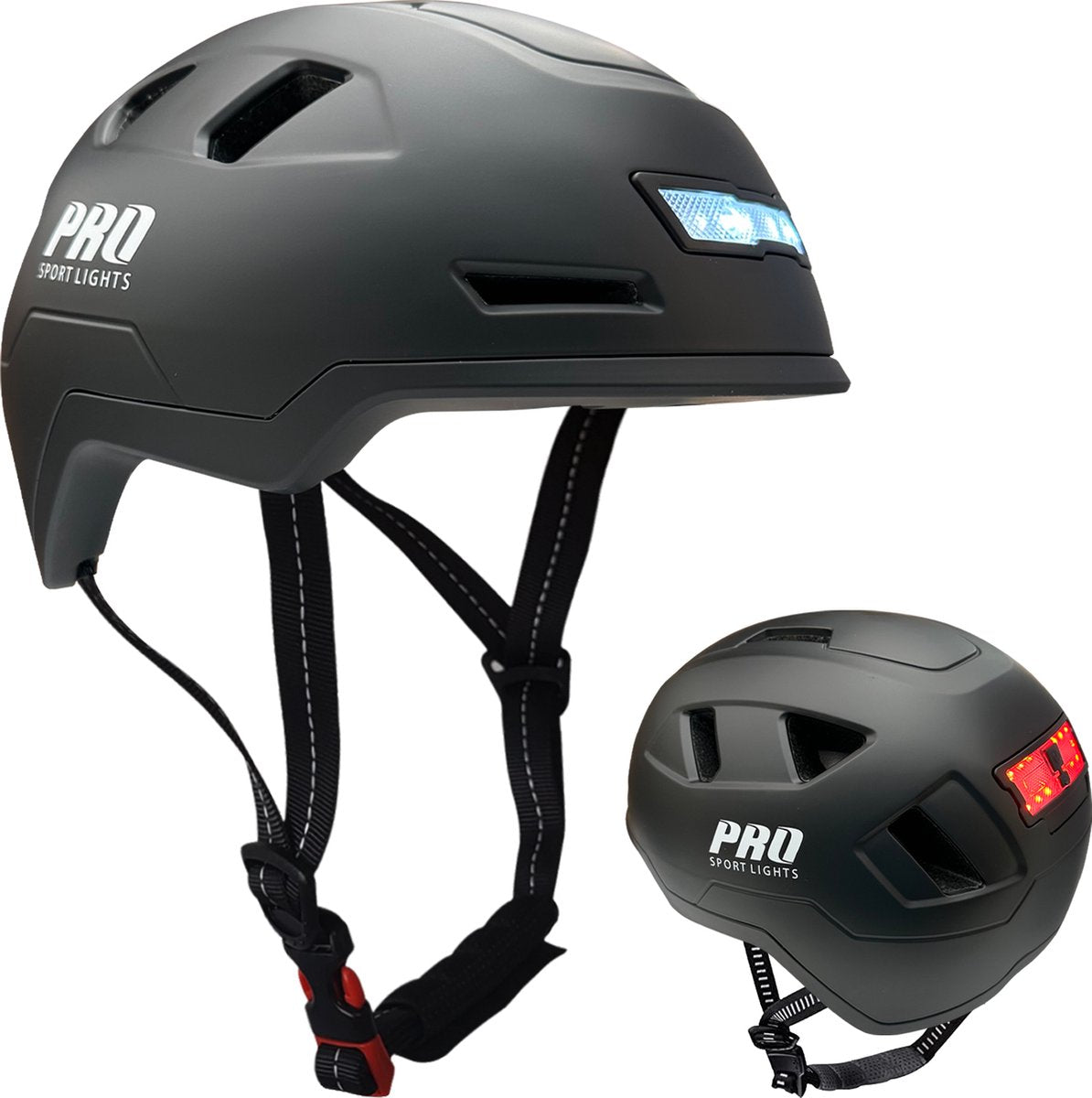Pro Sport Lights Pedelec Fietshelm NTA 8776 - Zwart